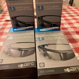 Brand new 3D Samsung glasses